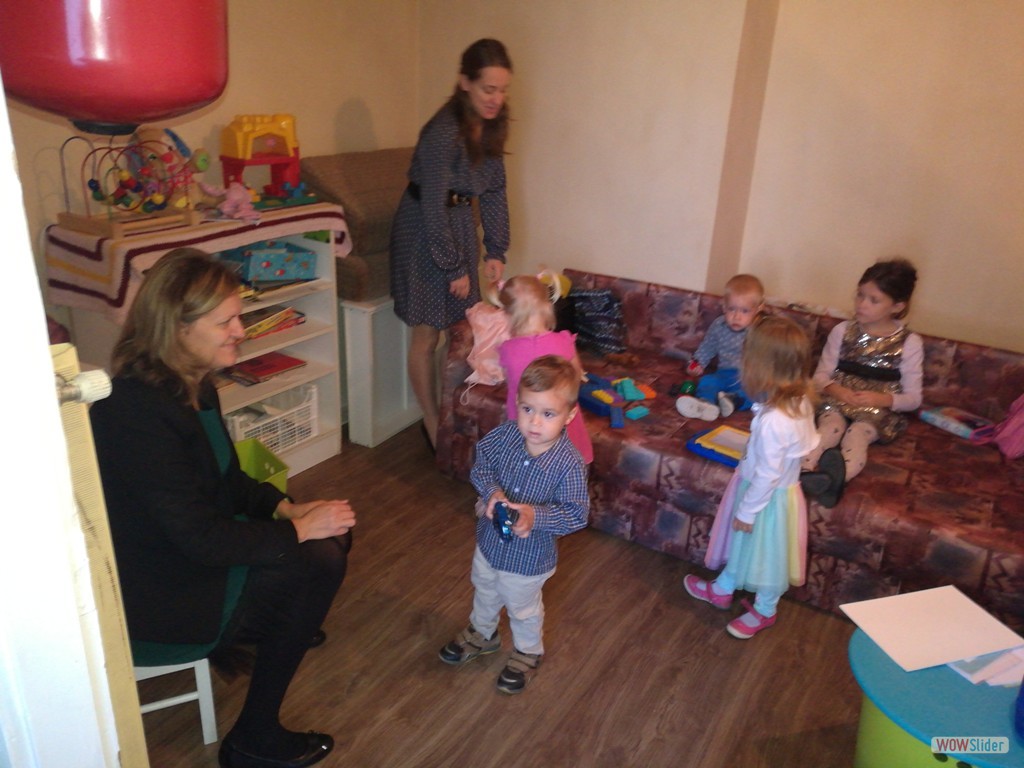 Gyermekiskola: bölcsi csoport